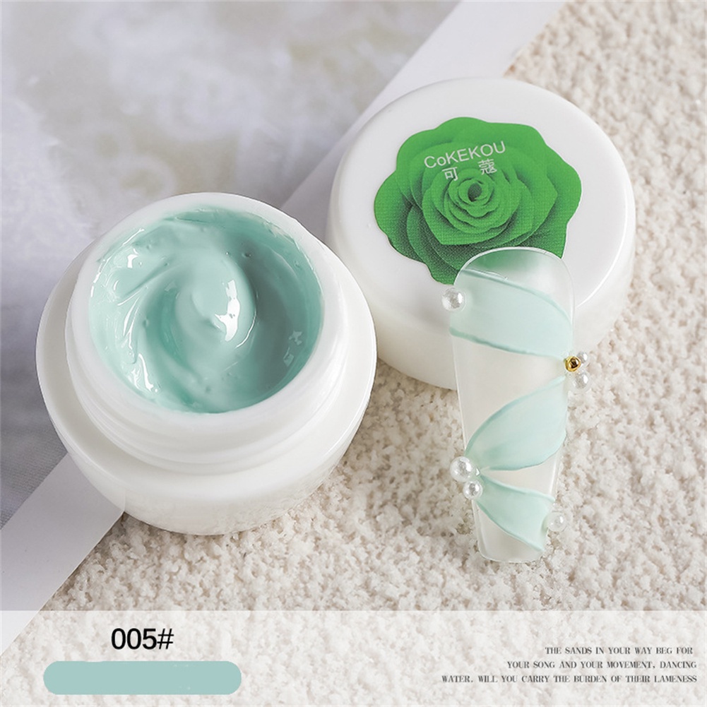 Keo Dán Móng Tay Nghệ Thuật 3D 5ml Dùng Một Lần