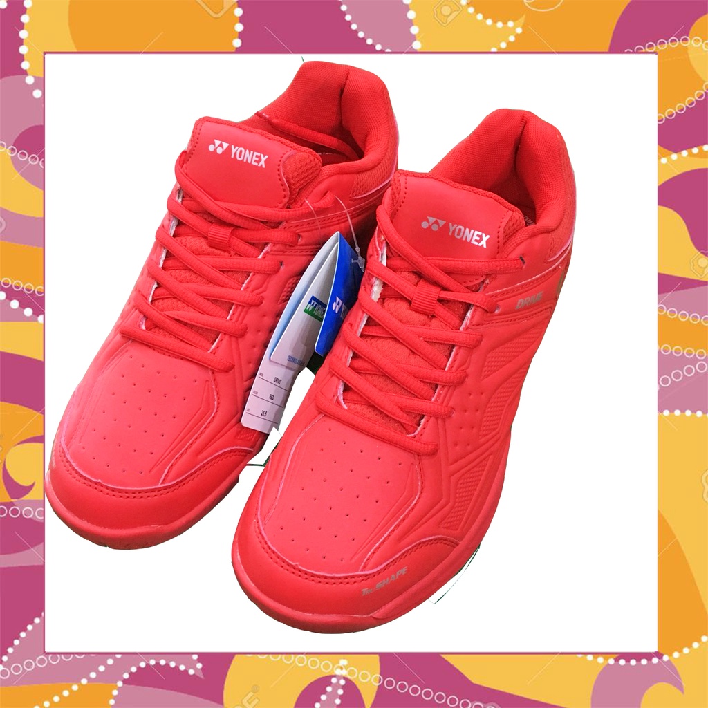 Giày cầu lông yonex driver đỏ trẻ trung, năng động, phù hợp với cả nam và nữ