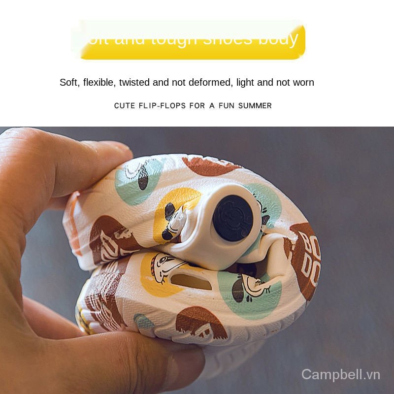 Dép crocs đi trong nhà chống trượt thời trang mùa hè cho bé