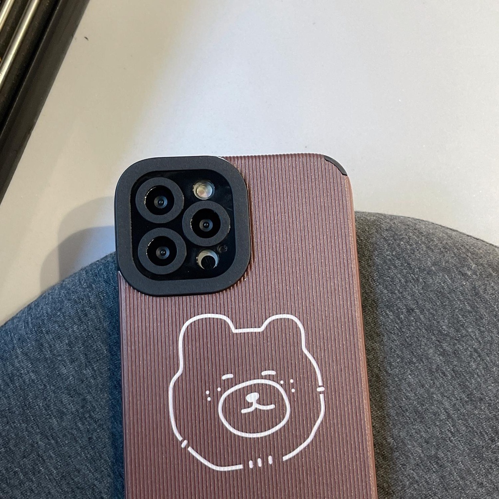 Iphone 13 Pro Max / 12/11 / XS / XR / X / 8/7 Plus Mini TPU Jane Bear silicone Case Cover Casing