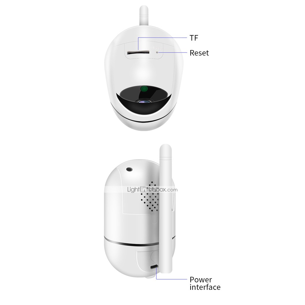 Camera EC80-V13 Xoay 360 Độ Len 3.6MM