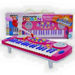 Đàn organ điện tử kèm mic 