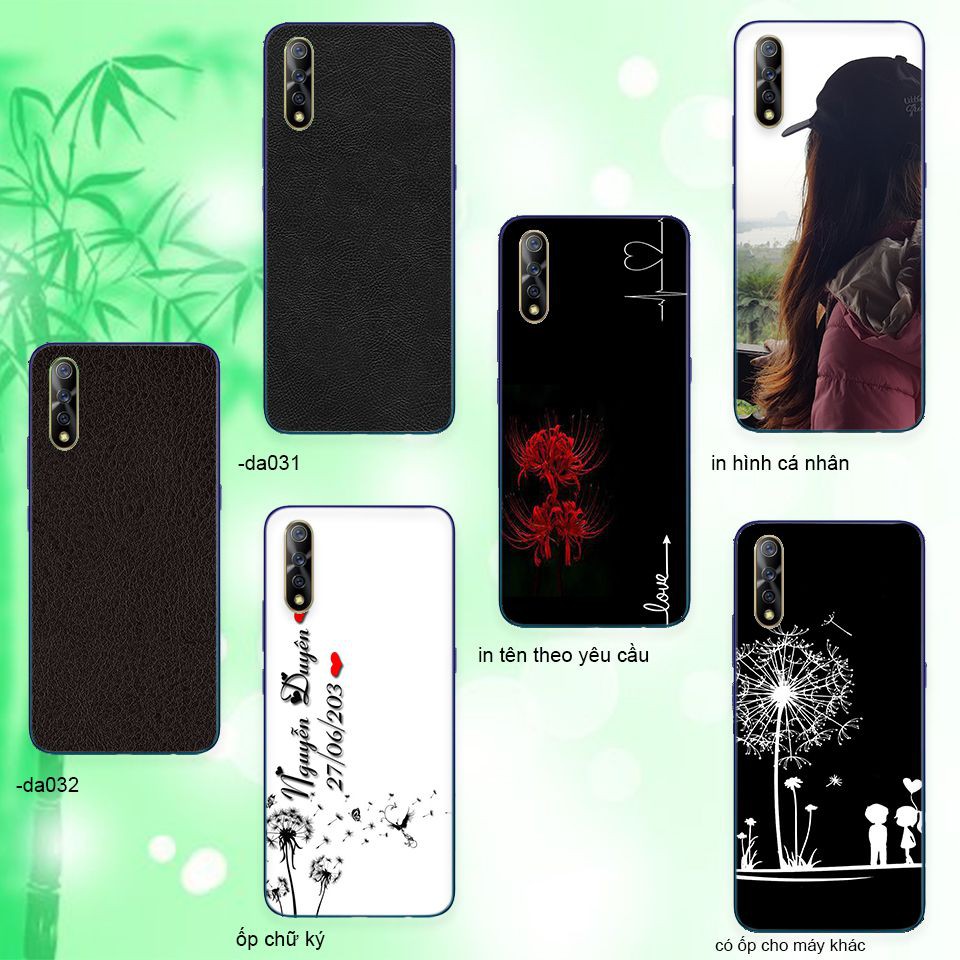 Ốp dẻo Vivo S1 hình vân da