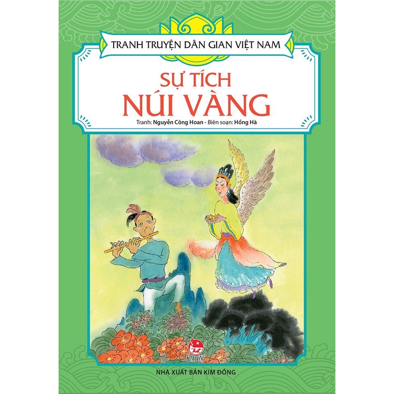 Sách - Tranh truyện dân gian Việt Nam: Sự tích núi vàng (KĐ15)