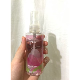 (Mẫu thử) Body mist Bath&BodyWorks 10ml, 20ml Sweet Pea (Xịt dưỡng thể xịt toàn thân BB&W)