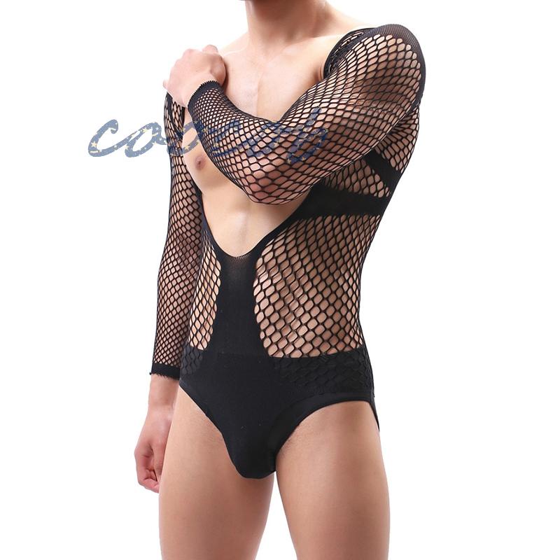 Đồ Lót Nam Xuyên Thấu Dài Tay Xuyên Thấu