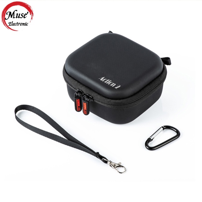 Túi Đựng Bảo Vệ Chống Rơi Mini Có Móc Khóa Cho Camera Hành Động Dji Action 2