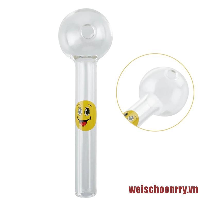 Ống Hút Thủy Tinh Dày Dặn Mặt Kính 4 Inch