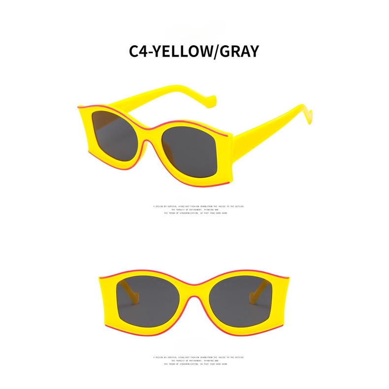 Kính mát gọng lớn thoải mái phong cách Âu Mỹ 2021