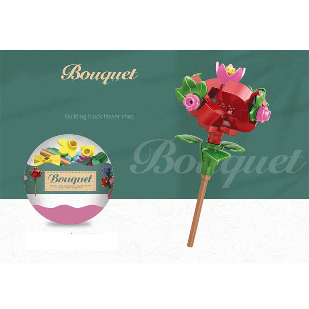 CHOOKEY Set 6 Hộp 6 Hộp Hoa Hồng Ba Chiều Xinh Xắn