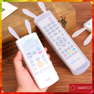 Bọc điều khiển silicon, bọc remote tivi, bọc điều khiển máy lạnh tai thỏ