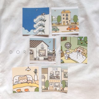 🦋 Set 9 tấm postcard decor tường siêu xinkkk 💜💜💜