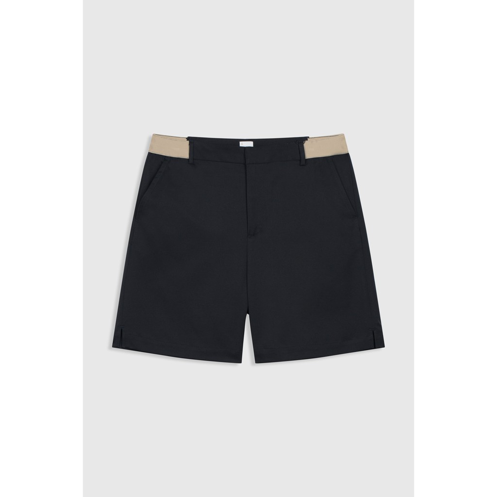 AMM Quần Short Kaki Nam Cạp Phối Chun
