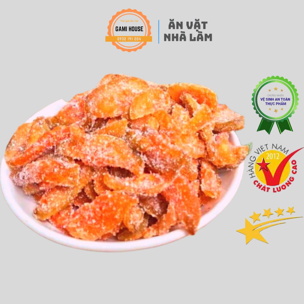 Hũ 500g Cóc Sấy Dẻo - Mứt Cóc Sấy Chua Chua Ngọt Ngọt Cay Cay Loại Ngon