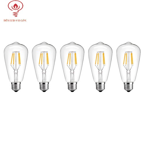 Combo 5 bóng đèn edison ST64