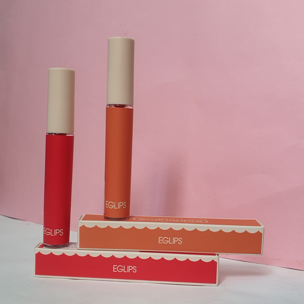 (Thanh lý dư đồ) Son kem Eglips Velvet Fit Tint màu 07, 09