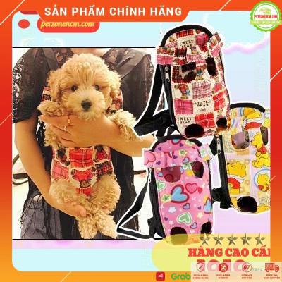 Địu cho chó mèo  FREESHIP 70K  Có đệm dày | vải dù | nhiều màu | dễ hít thở | 3 size | trọng lượng từ 2 - 8kg