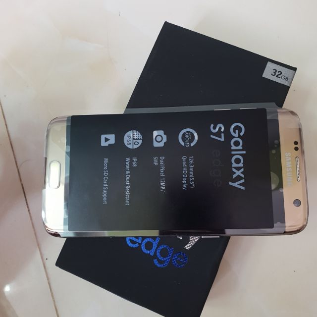 điện thoại Samsung Galaxy S7 Edge ram 4G rom 32G mới, chơi PUBG-LIÊN QUÂN mượt
