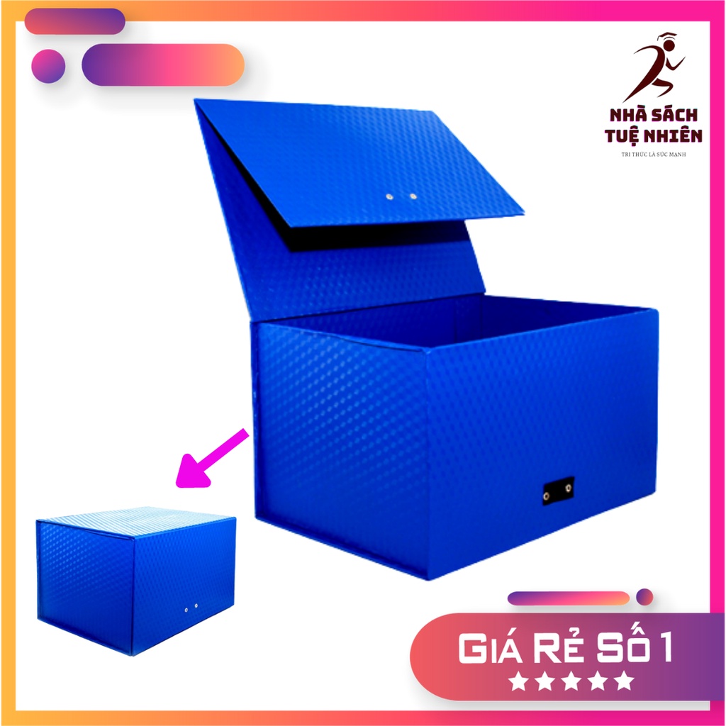 Bìa hộp simili F4 5cm 7cm 10cm 15cm 20cm 25cm hộp đựng tài liệu cặp hộp giấy file hộp