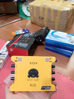 Soundcard K10 bản 2020 _ Kỉ Niệm 10 năm của XOX K10 âm thanh cực hay
