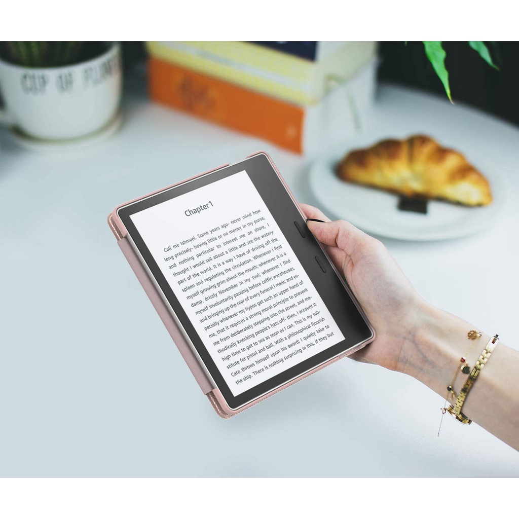 Bao Da Máy Đọc Sách Tự Động Tắt/ Mở Siêu Nhẹ Chất Lượng Cao Cho Kindle Oasis 9th Và Thế Hệ Thứ 10