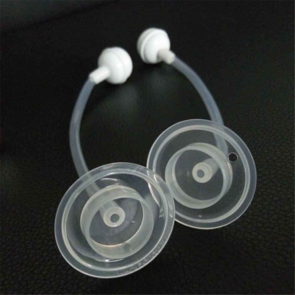 Set 2 Bình Ăn Dặm Bằng Silicone Có Thể Xoay Được Dành Cho Bé
