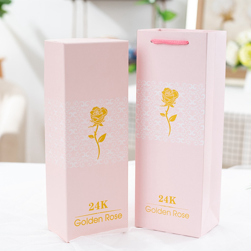 Bó Hoa Hồng Vàng 24k Có Đèn Led Nhiều Màu