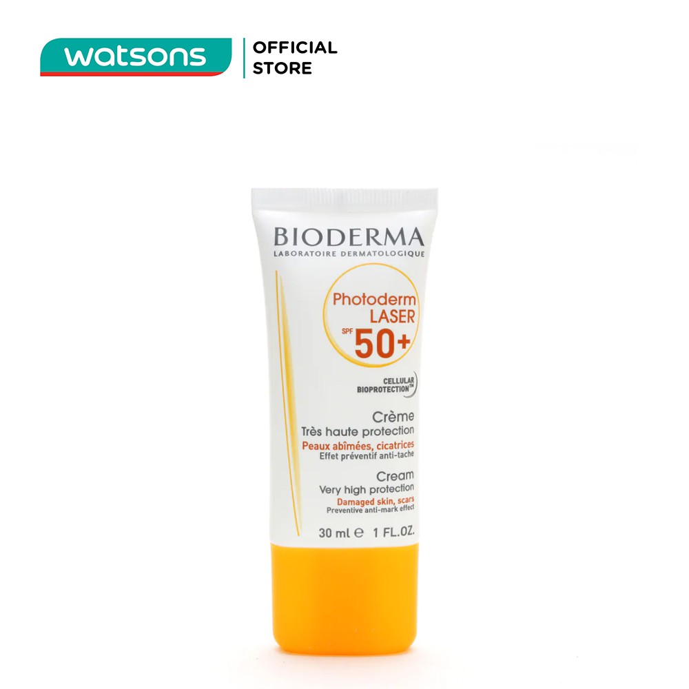 Kem Chống Nắng Bioderma Photoderm Laser SPF 50+ Bảo Vệ Da Tổn Thương 30ml