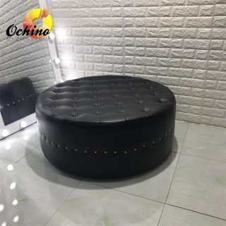 Đôn Tròn Da, Đôn Tròn Sofa DA (Đường Kính 80cm)