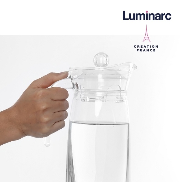 [Mã BMBAU50 giảm 7% đơn 99K] Bình Nước Thuỷ Tinh Luminarc Flame 1.3L- LUBIJ8535