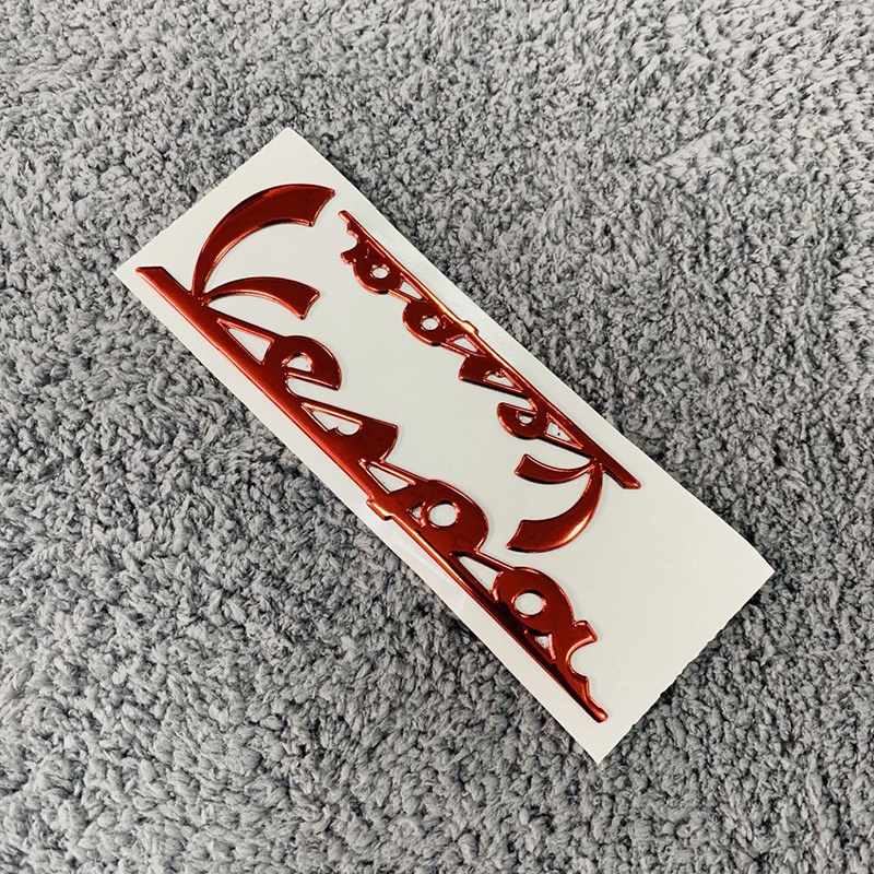 1 Cặp Biểu Tượng Logo Cho Xe Máy Vespa Độc Đáo