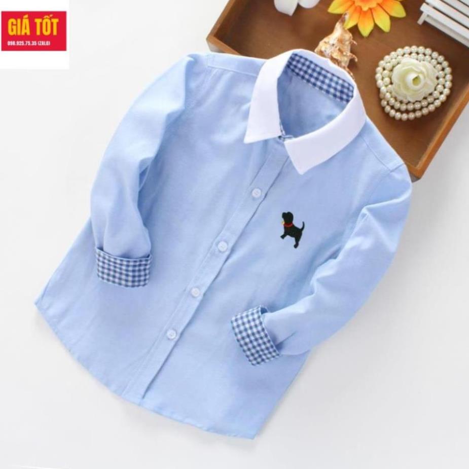 Áo sơ mi bé trai 10 tuổi ☑️ Quần áo bé trai 13 tuổi size đại 20kg 25kg 30kg 35kg 40kg