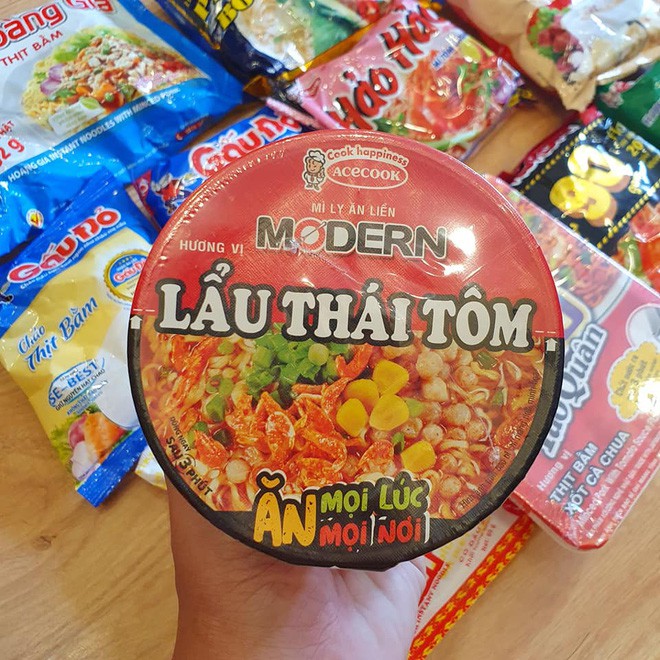 [MÌ CỐC] MÌ LẨU THÁI TÔM MODERN 65gr