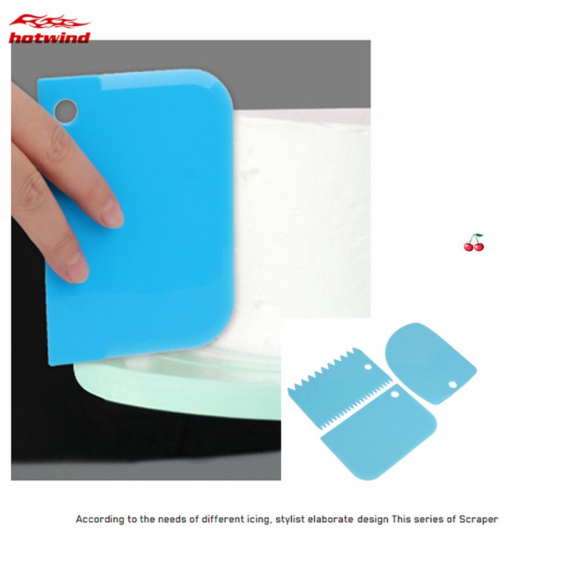 Set 3 đồ cạo chuyên dụng cho làm bánh