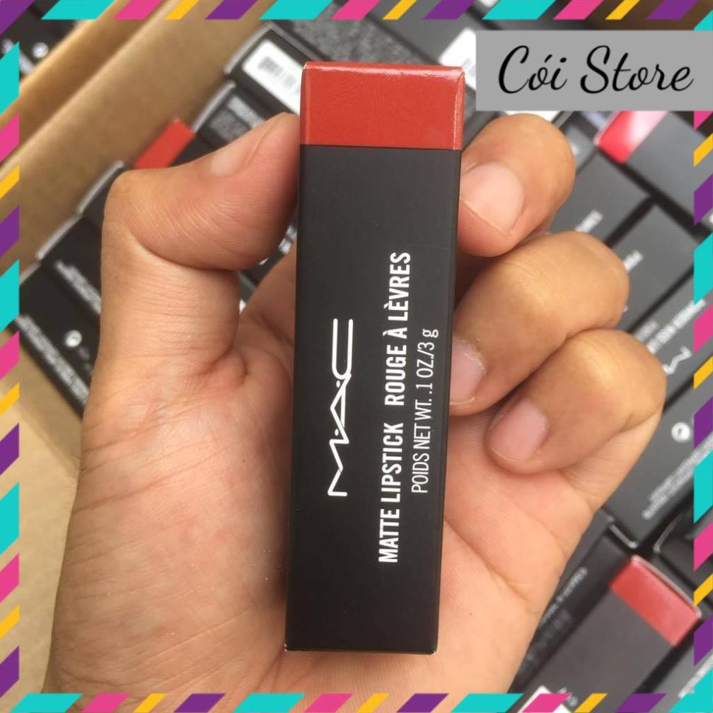 [FreeShip - Hàng chính hãng] Son MAC Chili 602 Màu Đỏ Gạch – Matte