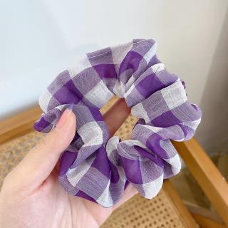 Dây cột tóc thời trang phong cách Hàn Quốc màu tím mộng mơ cho nữ