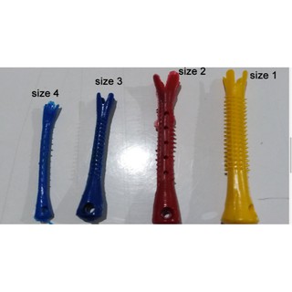 Xương gà uốn lạnh trục nhỏ xù tóc nam con sâu barber :)) Giá Rẻ :)) ống nhựa nhỏ siêu bền cuốn chặt tóc có móc gài thun.