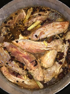 Lõi rùa bò ngâm mắm