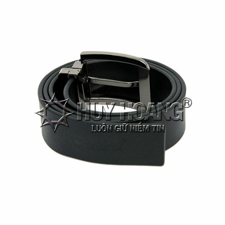 Bóp nam &amp; Dây nịt nam Huy Hoàng da bò màu đen HP2114-HP4108