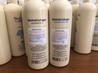 [Chính hãng] Cặp dầu gội xả Biotin & collagen 1000ml siêu hot