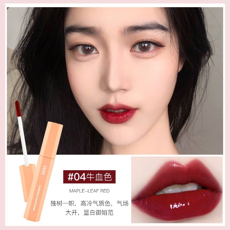 Bộ 4 cây son kem lì HIH kháng nước lâu trôi bền màu chống thấm nước | BigBuy360 - bigbuy360.vn