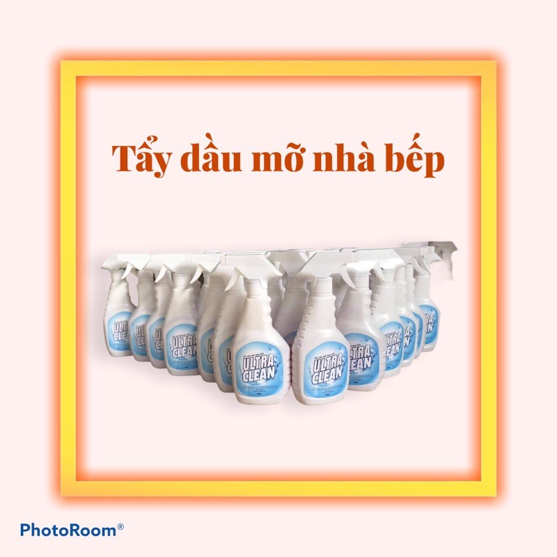 Tẩy dầu mỡ nhà bếp ULTRA CLEAN 500ml nhập khẩu Hàn Quốc