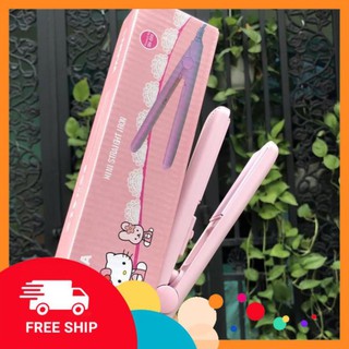[FreeShip]  Máy Ép Duỗi Tóc Là Tóc NOVA HELLO KITTY