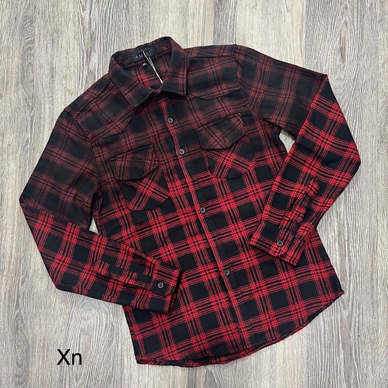 Sơ Mi Karo Loang Màu