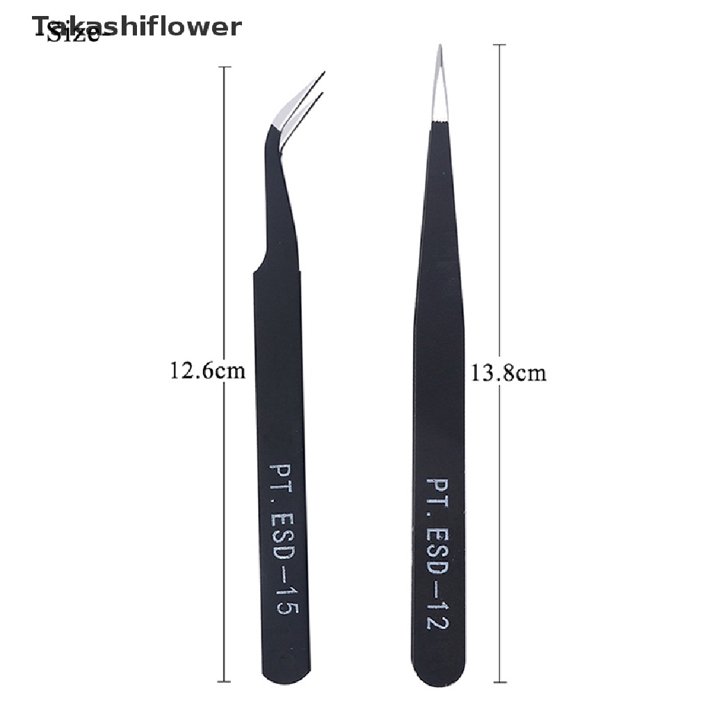 (Hàng Mới Về) Dụng Cụ Chống Tĩnh Điện ESD-12 / 15 Bằng Thép Không Gỉ