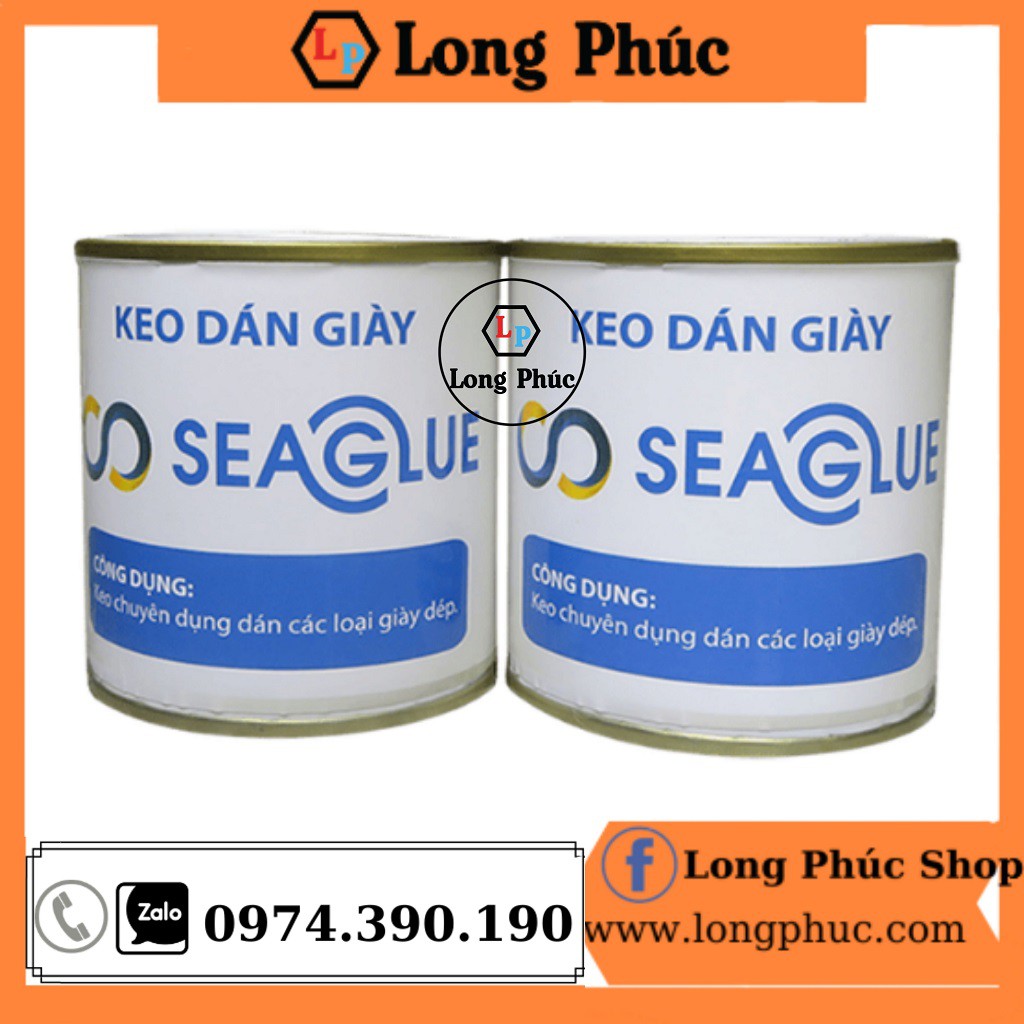 Keo Dán Giày Seaglue 300Gram, Bám Dính Chắc, Chịu Nước, Bền, Dẻo Sau Khi Dán.