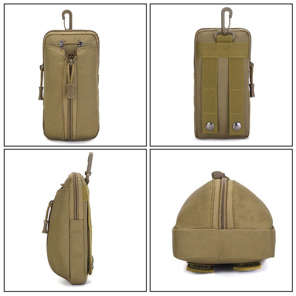 Danilo Túi Đeo Hông Đựng Điện Thoại / Tiền Xu Bằng Nylon Chống Thấm Nước Đa Năng Tiện Dụng