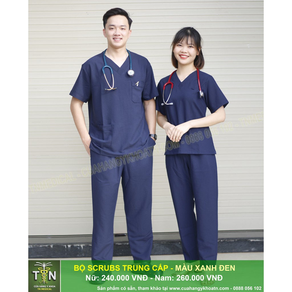 Bộ Scrubs Bác Sĩ Vải Trung Cấp - Thương hiệu TN Medical | BigBuy360 - bigbuy360.vn