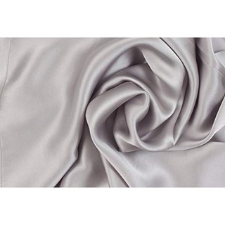 (Loại 1) Bộ Ga Gối Phi Lụa 4 Món Cao Cấp Lan Phạm Bedding Màu Bạc Kim