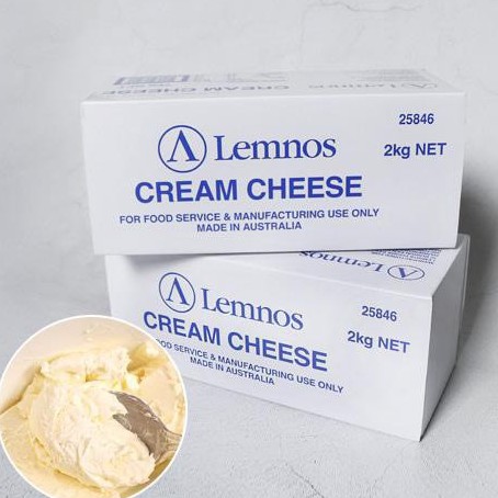 CREAM CHEESE LEMNOS KHỐI 2kg